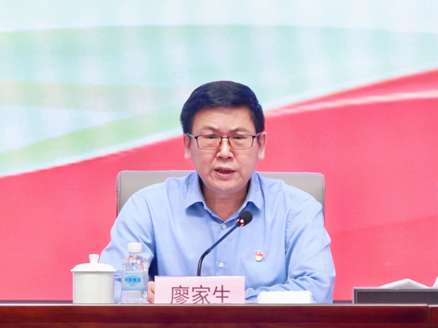 中国物流集团召开庆祝中国共产党成立101周年暨青年精神素养提升工程动员部署会